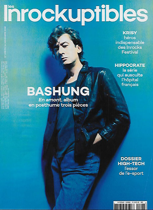 Les Inrockuptibles n 1198 Novembre 2018 cover Alain Bashung