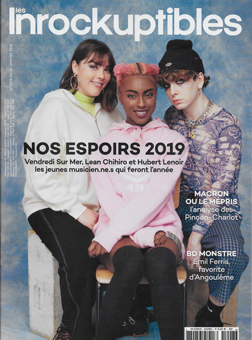 Les Inrockuptibles n 1208 Janvier 2019