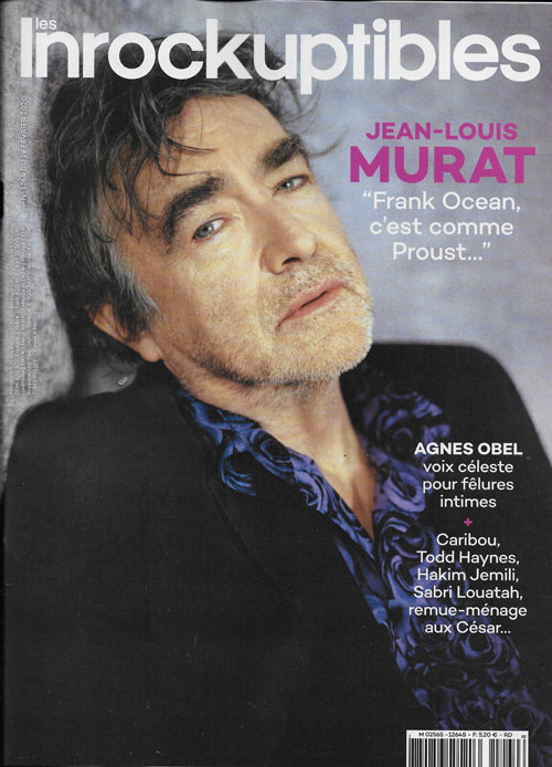 Les Inrockuptibles 1264 2020 02 20 Jean Louis Murat cover