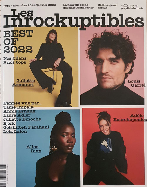 Les Inrockuptibles n16 Dcembre -2022 Janvier 2023