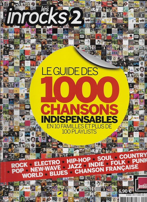 Les Inrocks 2 n 17 Le guide des 1000 chansons indispensables