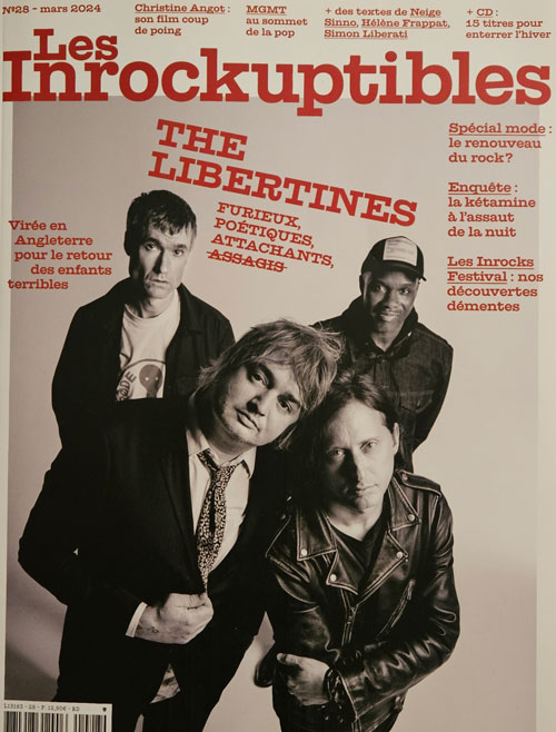 Les Inrockuptibles n28 Mars 2024 Les Libertines