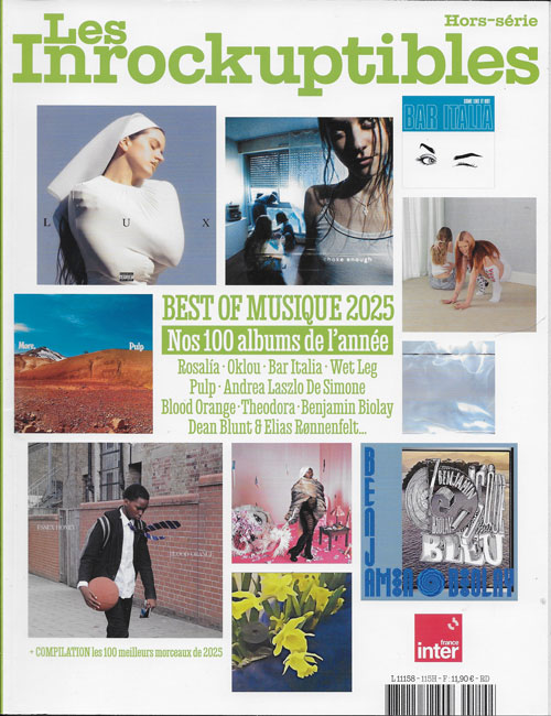 Les Inrockuptibles HS 115 Best of musique 2025
