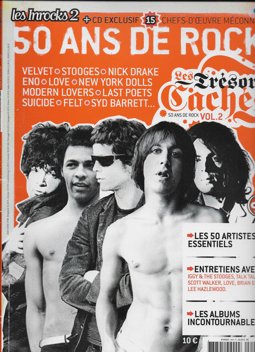 Les Inrocks 2 n4 50 ans de rock volume 2 Les trsors cachs