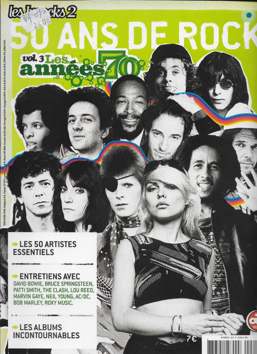 Les Inrocks 2 n5 50 ans de rock volume 3 Les annes 70