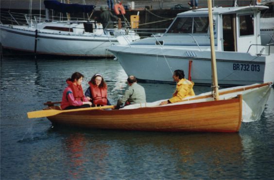 Brest 92, Port du moulin blanc, l'Abers Kerinou flotte