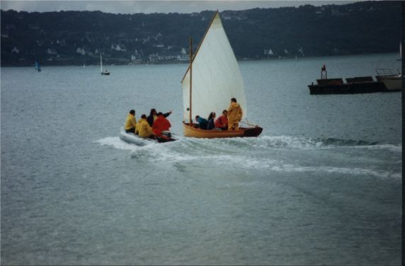 Brest 92, l'Abers Kerinou s'en va vers la rade