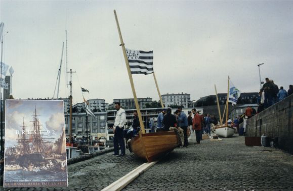 Brest 92, l'Abers Kerinou sera le premier bateau lance